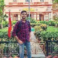 Sampad Banerjee Searching For Place in Jadavpur University, Raja Subodh Chandra Mallick Road, Jadavpur, Kolkata, West Bengal, India